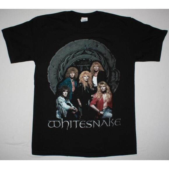 Renee
F Other - Whitesnake Band Retro Black Graphic Rock Music Classic Tour Fan T-Shirt